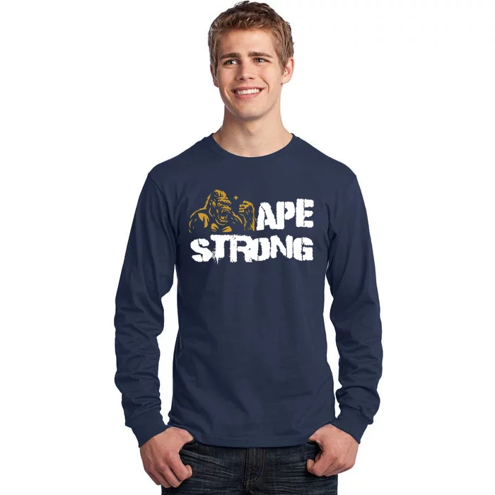 Ape Strong Tall Long Sleeve T-Shirt