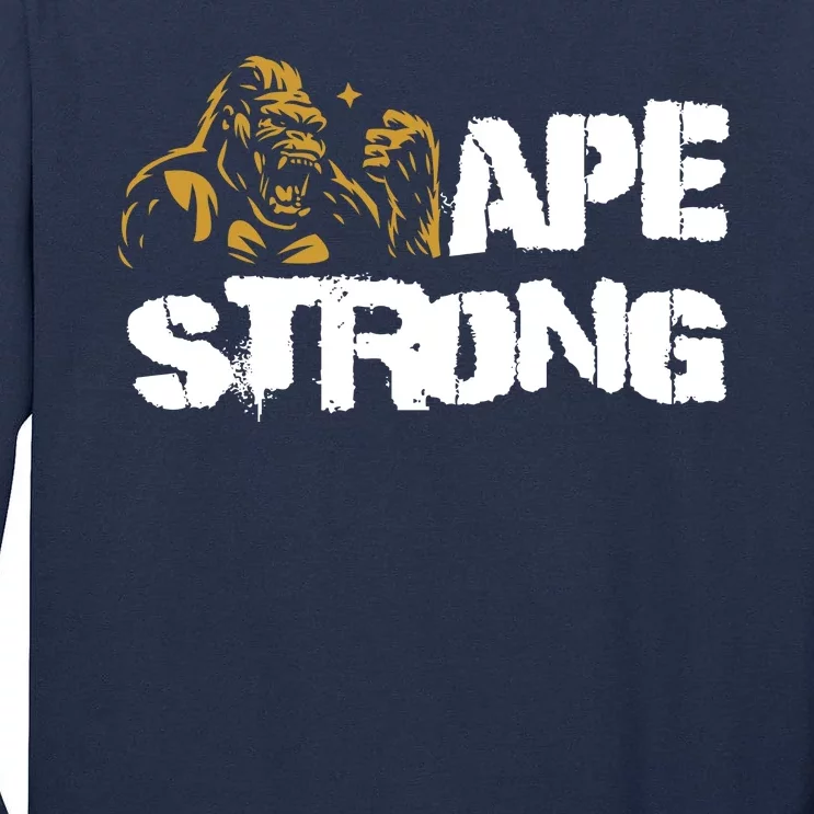 Ape Strong Tall Long Sleeve T-Shirt