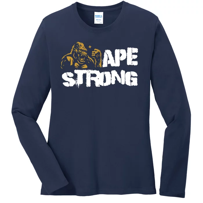 Ape Strong Ladies Long Sleeve Shirt