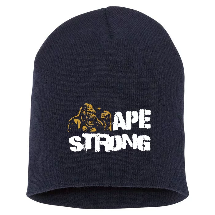 Ape Strong Short Acrylic Beanie