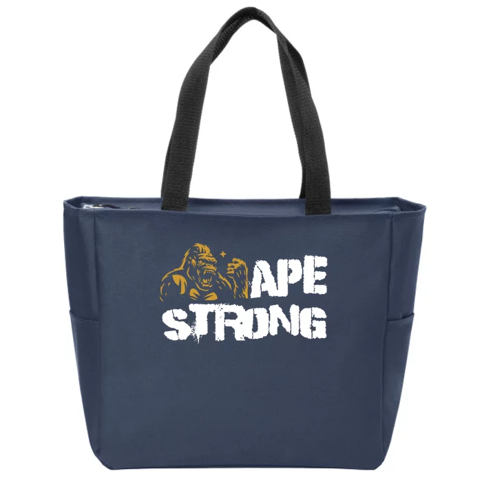 Ape Strong Zip Tote Bag