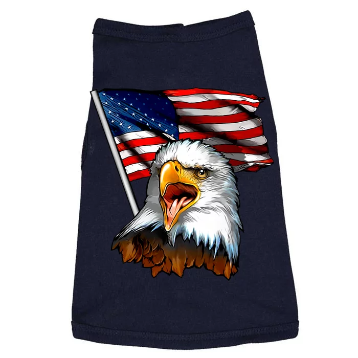 American Patriotic Eagle Flag Doggie Tank