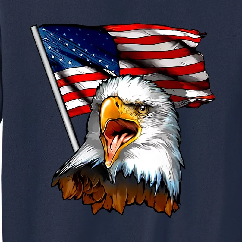 American Patriotic Eagle Flag Sweatshirt