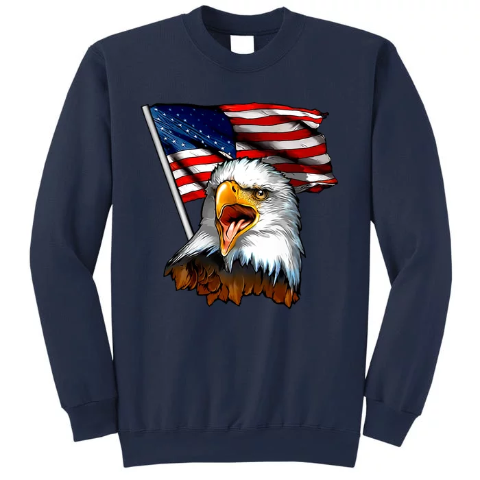 American Patriotic Eagle Flag Sweatshirt