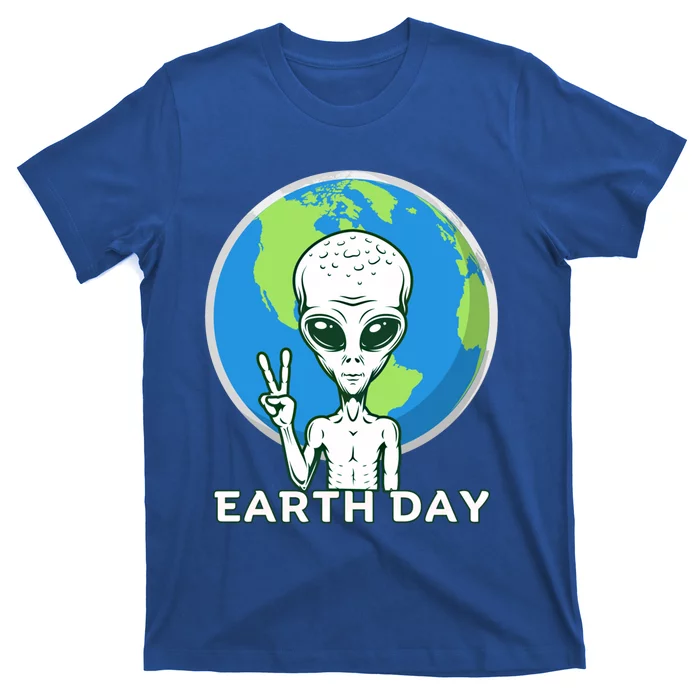 Alien Planet Earth Day April 22 Earth Day Cute Gift T-Shirt