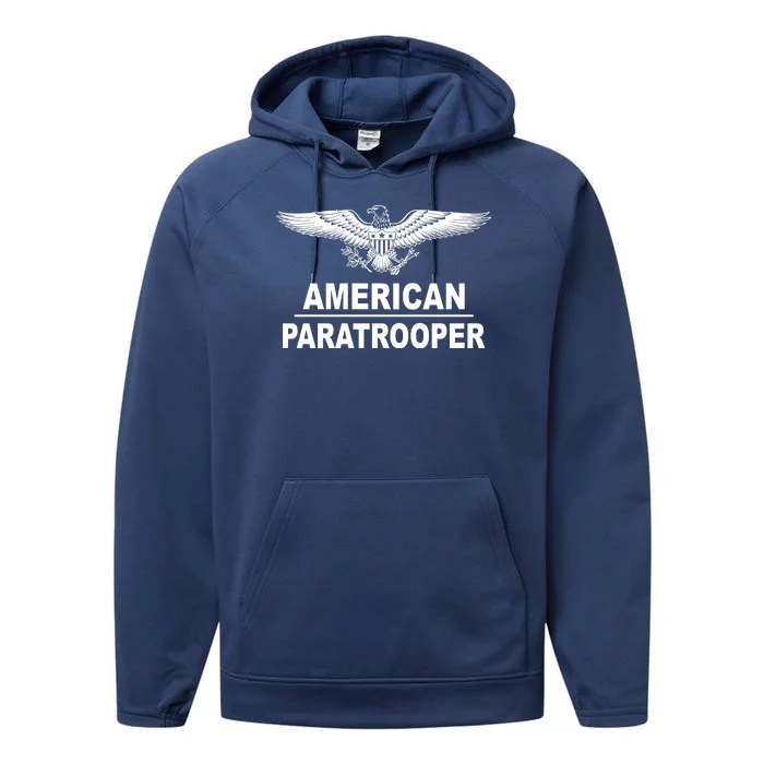 American Paratrooper Eagle Performance Fleece Hoodie