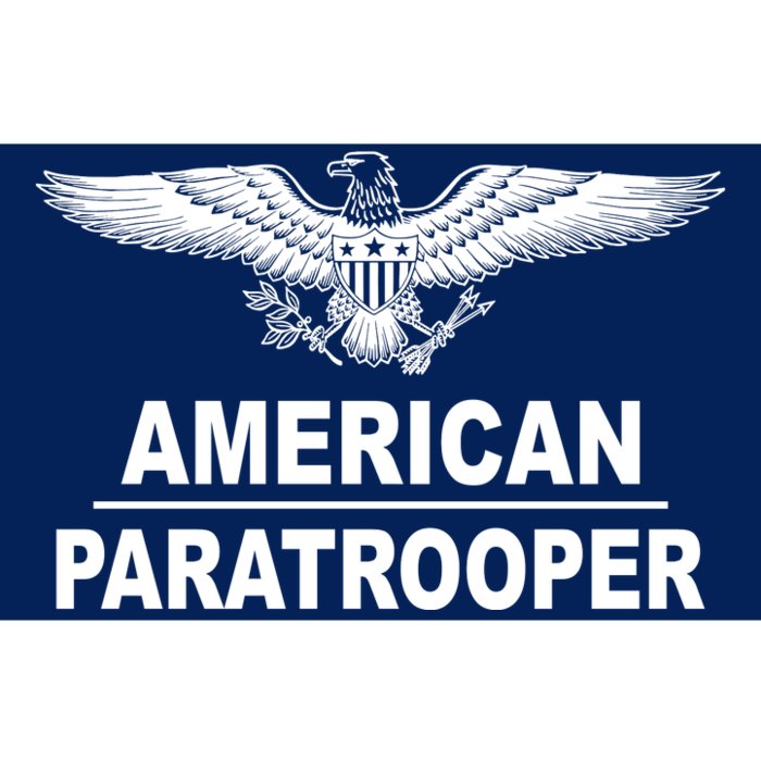 American Paratrooper Eagle Bumper Sticker