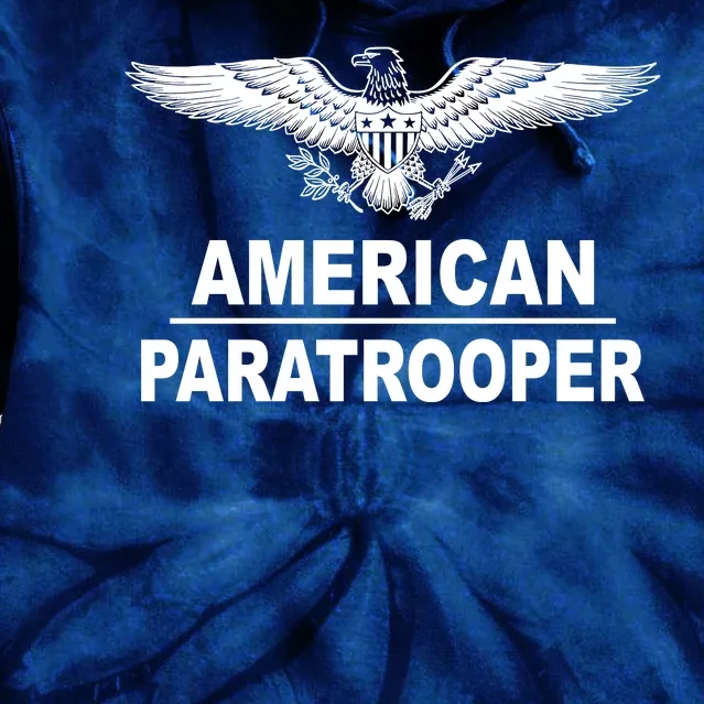 American Paratrooper Eagle Tie Dye Hoodie