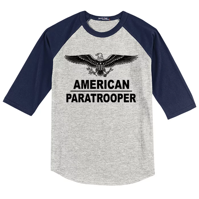 American Paratrooper Eagle Kids Colorblock Raglan Jersey