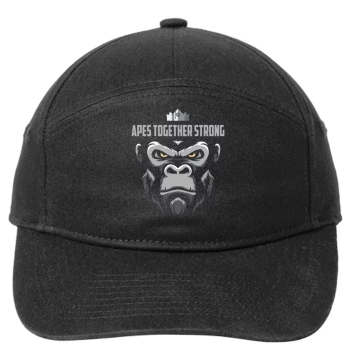 Apes Together Strong Gorilla HODL Stocks 7-Panel Snapback Hat