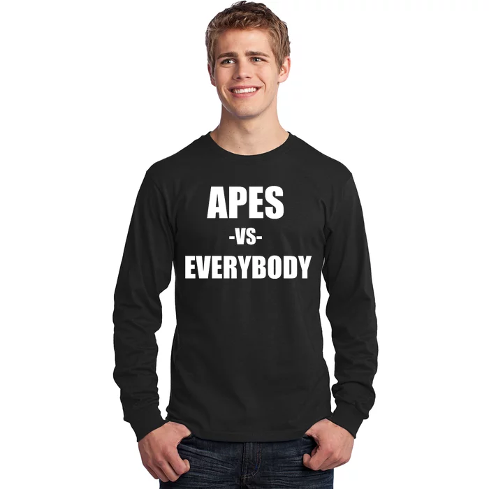 Apes Vs Everybody Long Sleeve Shirt