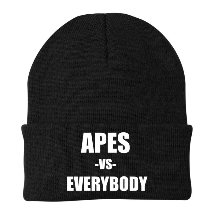 Apes Vs Everybody Knit Cap Winter Beanie