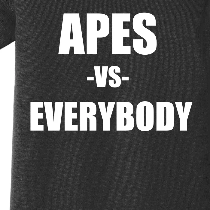 Apes Vs Everybody Baby Bodysuit