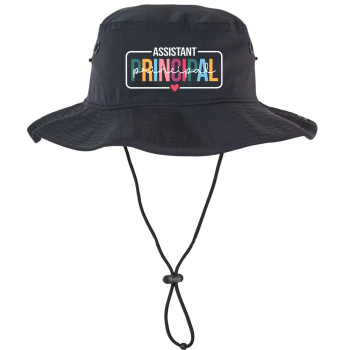 Assistant Principal Funny Principal Team Back To School Squad Legacy Cool Fit Booney Bucket Hat