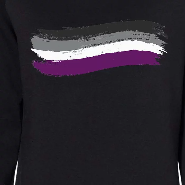 Asexual Pride Flag Pro Lgbtq Ally Equality Womens California Wash Sweatshirt