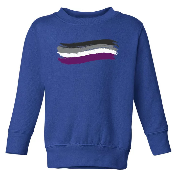 Asexual Pride Flag Pro Lgbtq Ally Equality Toddler Sweatshirt