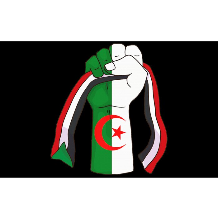 Algerian Palestinian Flag Algeria Stand With Palestine Bumper Sticker