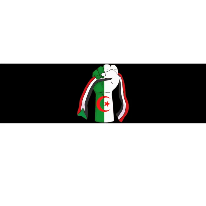 Algerian Palestinian Flag Algeria Stand With Palestine Bumper Sticker