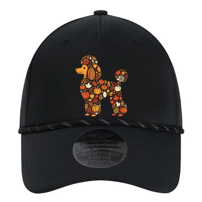 Autumn Pumpkin Fall Poodle Thanksgiving Dog Gift Performance The Dyno Cap