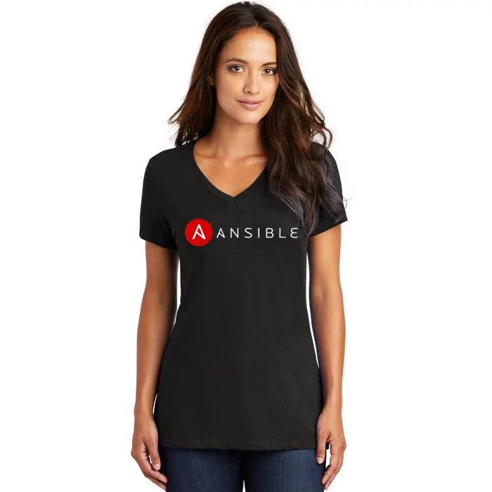 Ansible Powerful Flexible Scalable Automation Platform Women's V-Neck T-Shirt