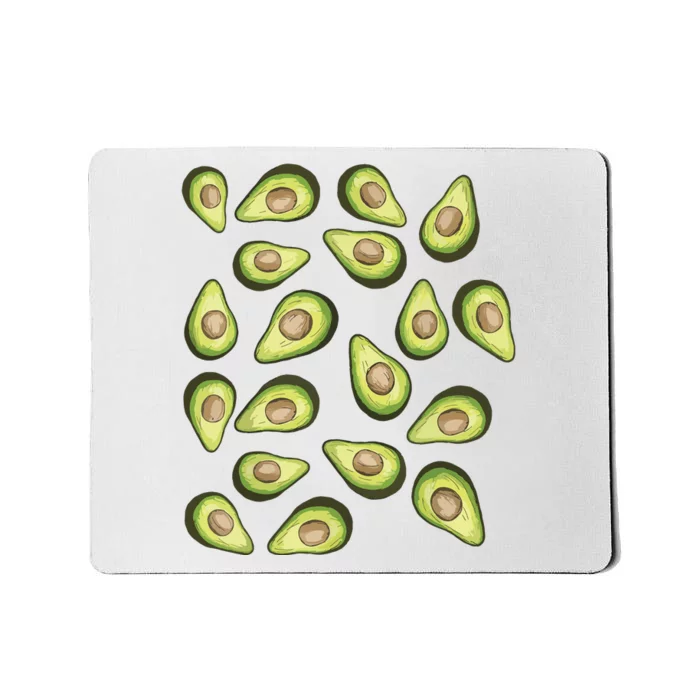 Avocados Pattern Funny Holy Guacamole Costume Mousepad