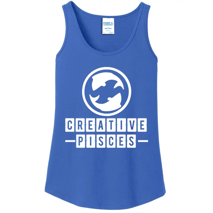 Astrology Pisces Funny Creative Pisces Gift Ladies Essential Tank