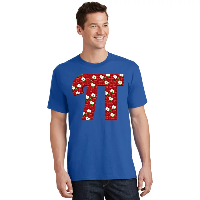 Apple Pie Funny Brainy Pi Day Mathematics Geeky Fruit Pun Gift T-Shirt