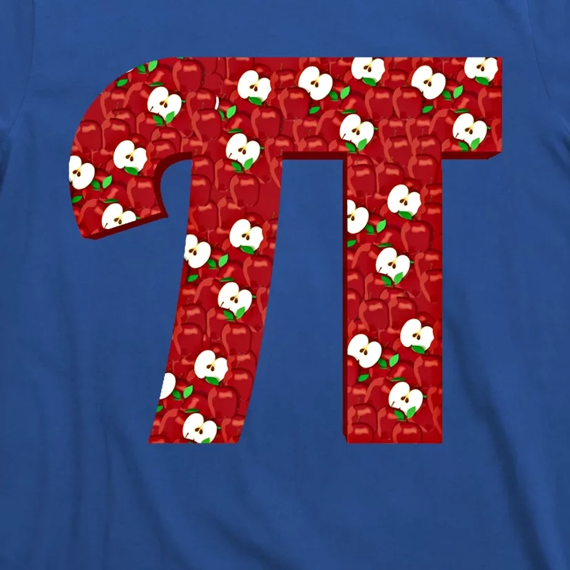 Apple Pie Funny Brainy Pi Day Mathematics Geeky Fruit Pun Gift T-Shirt