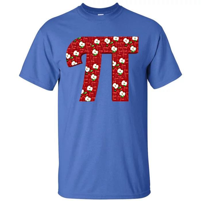 Apple Pie Funny Brainy Pi Day Mathematics Geeky Fruit Pun Gift Tall T-Shirt