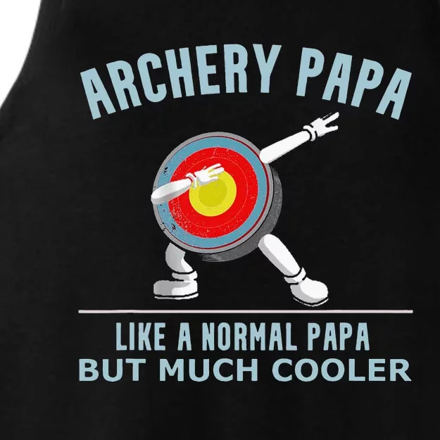 Archery Papa Funny Gift Idea For Archers Compound Bow Ladies Tri-Blend Wicking Tank