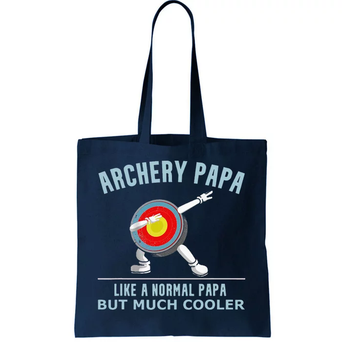 Archery Papa Funny Gift Idea For Archers Compound Bow Tote Bag