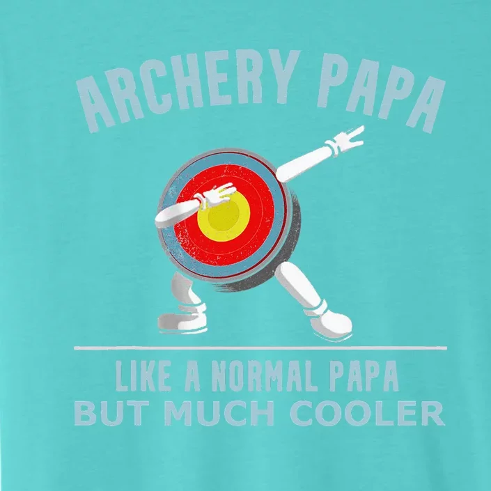 Archery Papa Funny Gift Idea For Archers Compound Bow ChromaSoft Performance T-Shirt