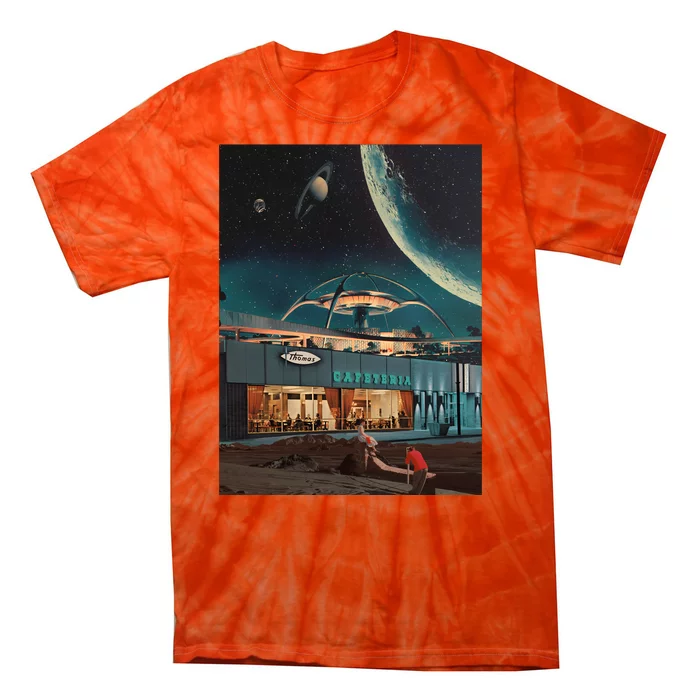 A Postcard From Year 2346 Tie-Dye T-Shirt