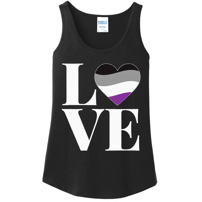 Asexual Pride Flag Ace Asexuality Proud Shirts For Asexual Ladies Essential Tank