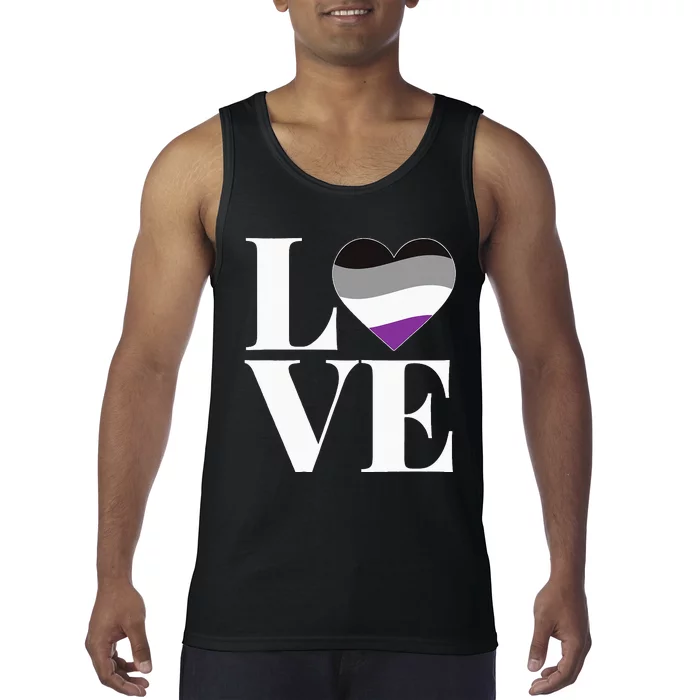 Asexual Pride Flag Ace Asexuality Proud Shirts For Asexual Tank Top