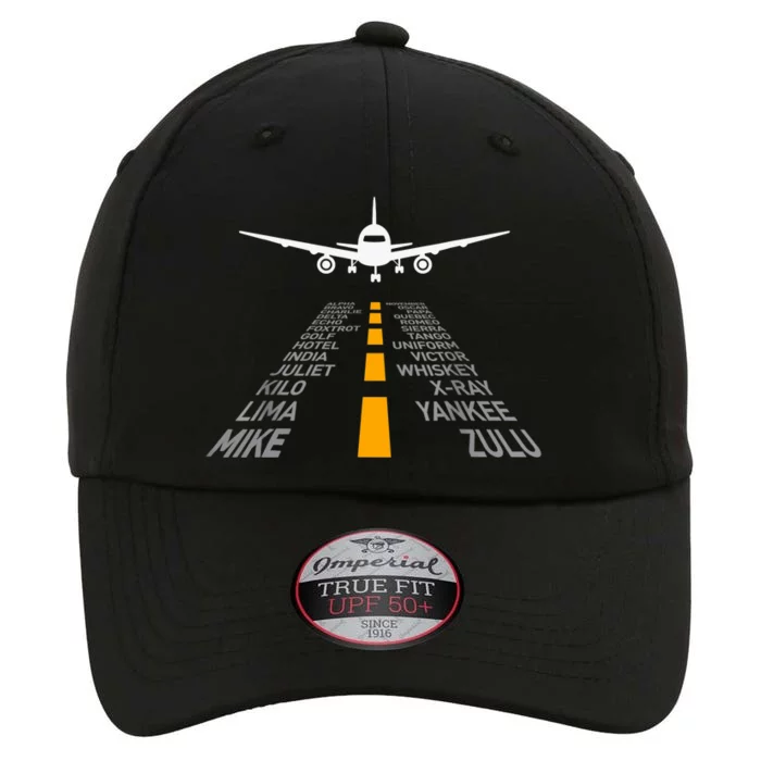 Airplane Pilot Gifts Airport Runway Phonetic Alphabet Plane The Original Performance Cap