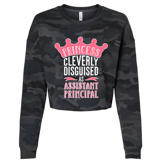 Assistant Principal Gift Cropped Pullover Crew