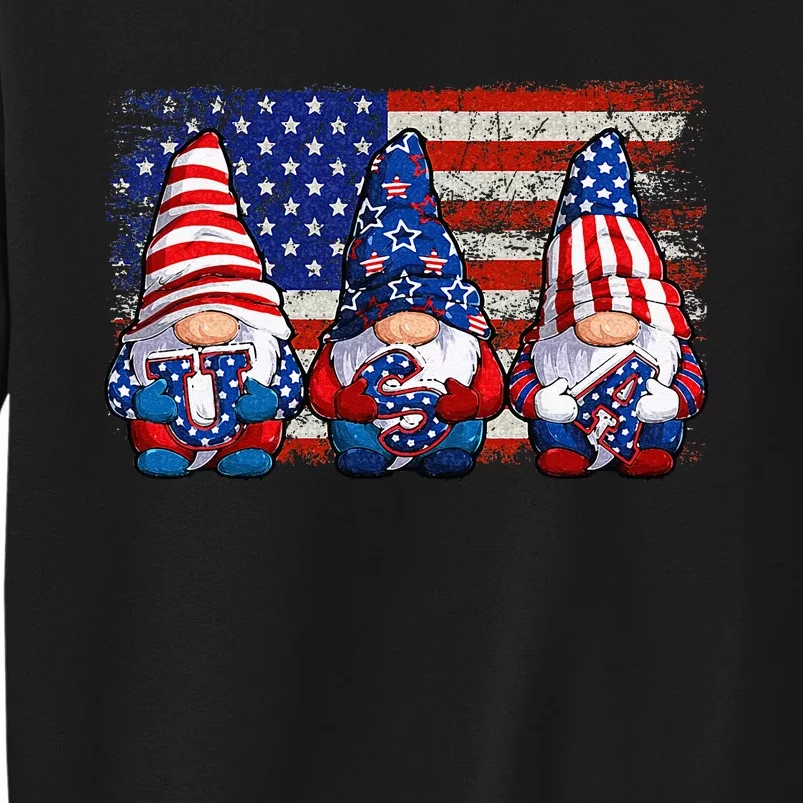 American Patriotic Gnomes USA Independence Day 4th Of July Sweatshirt