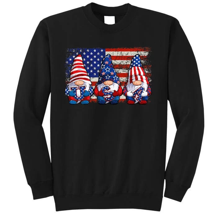 American Patriotic Gnomes USA Independence Day 4th Of July Sweatshirt