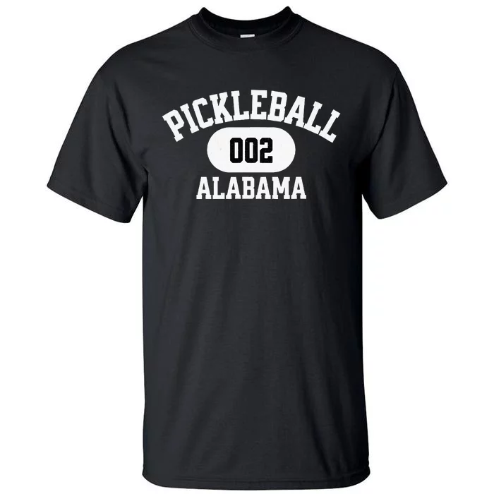 Alabama Pickleball Graphic Pickleballers Tall T-Shirt