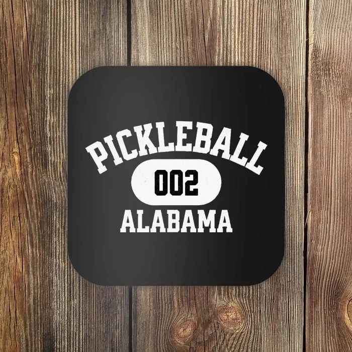 Alabama Pickleball Graphic Pickleballers Coaster