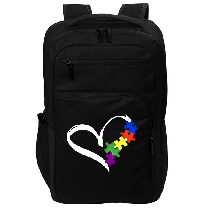 Autism Puzzle Gift Love Gift Gift Impact Tech Backpack