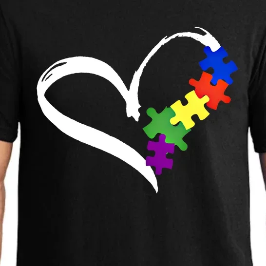 Autism Puzzle Gift Love Gift Gift Pajama Set