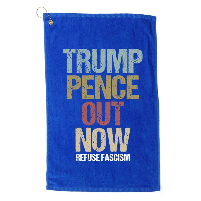 Antitrump Protest Gift Platinum Collection Golf Towel