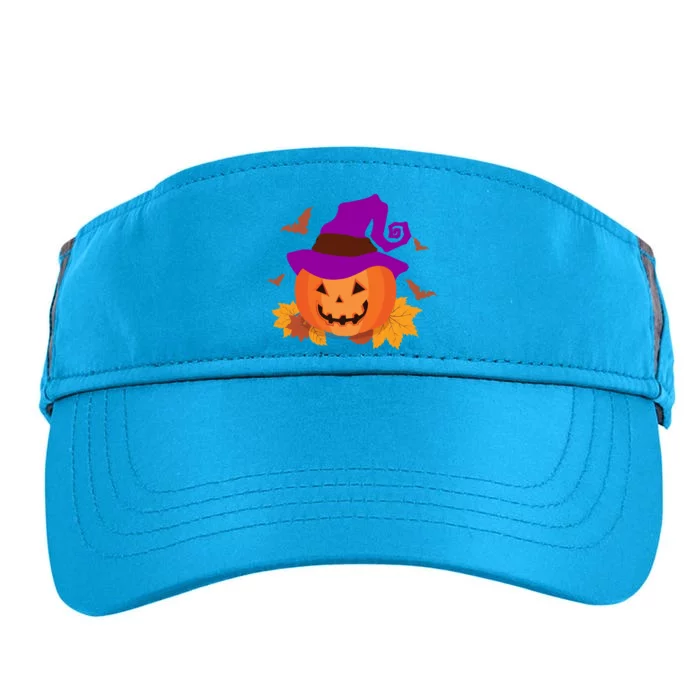 Autumn Pumpkin Halloween Adult Drive Performance Visor