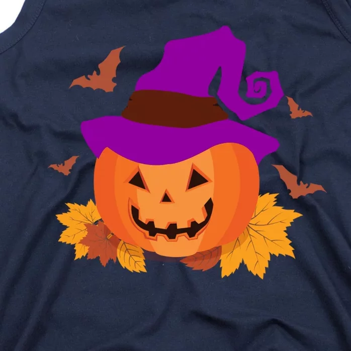 Autumn Pumpkin Halloween Tank Top