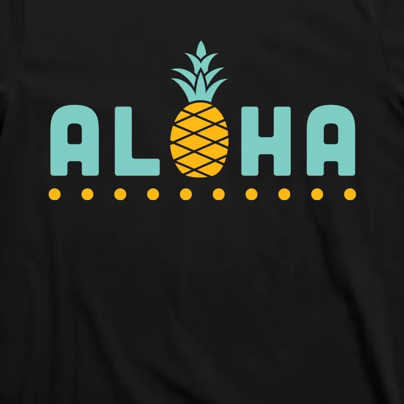 Aloha Pineapple Hawaiian T-Shirt