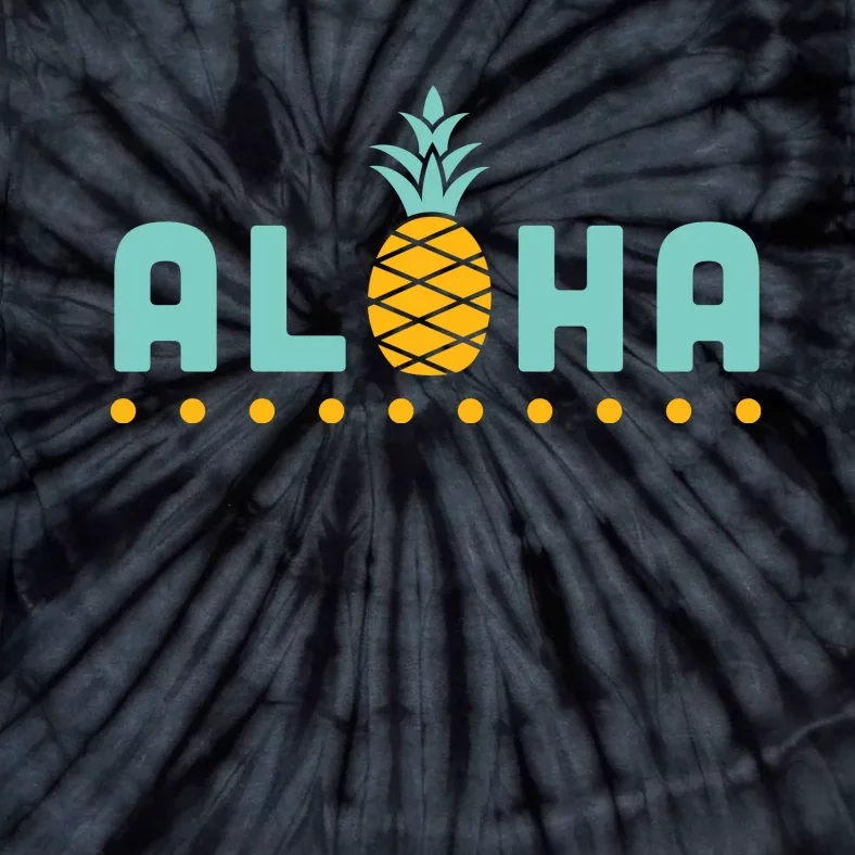 Aloha Pineapple Hawaiian Tie-Dye T-Shirt