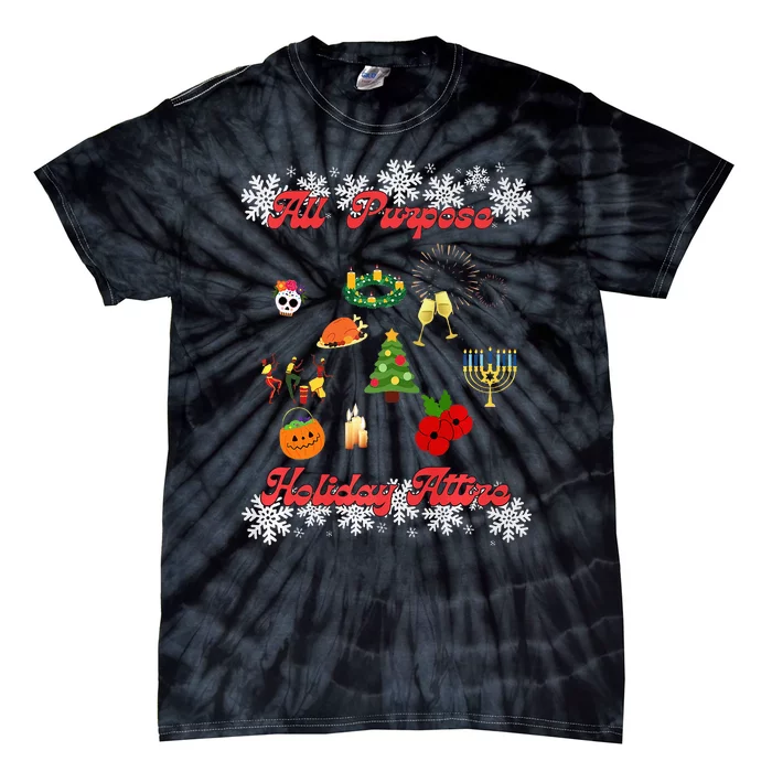 All Purpose Holiday Attire Tie-Dye T-Shirt