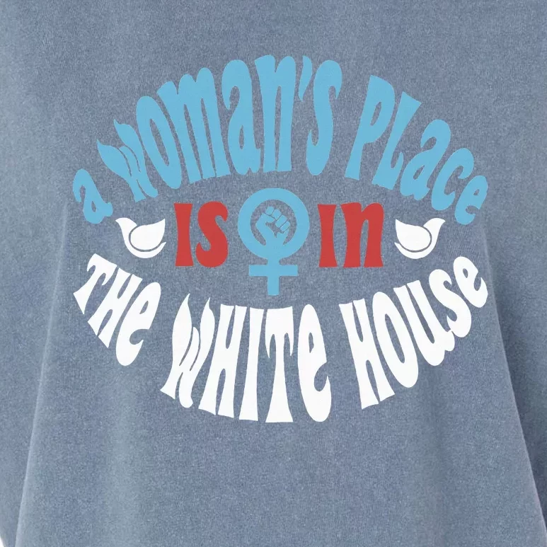 A Place Is In The White House Garment-Dyed Women's Muscle Tee